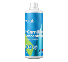 Карнитин Vplab L-Carnitine Concentrate (1000 мл) - Вишня-черника