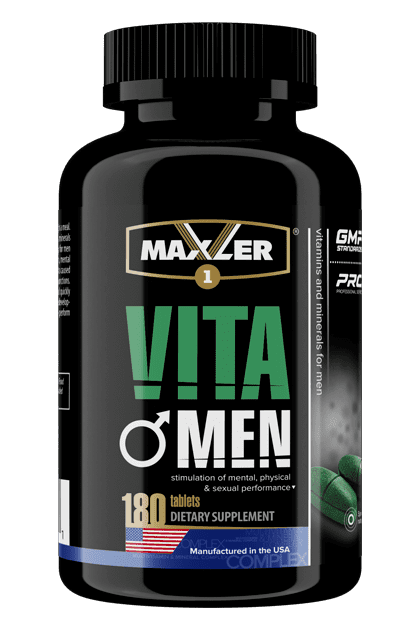 Витамины для мужчин Maxler VitaMen (180 таб)