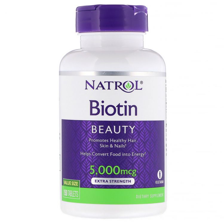 Биотин Natrol Biotin 5000 (150 таб)