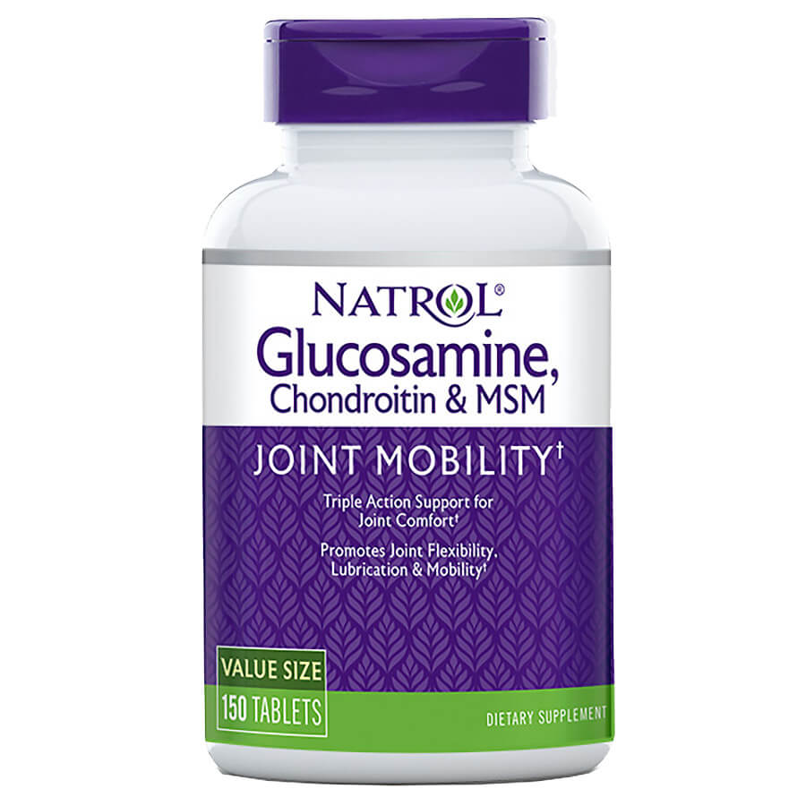 Глюкозамин Хондроитин МСМ Natrol Glucosamine Chondroitin MSM