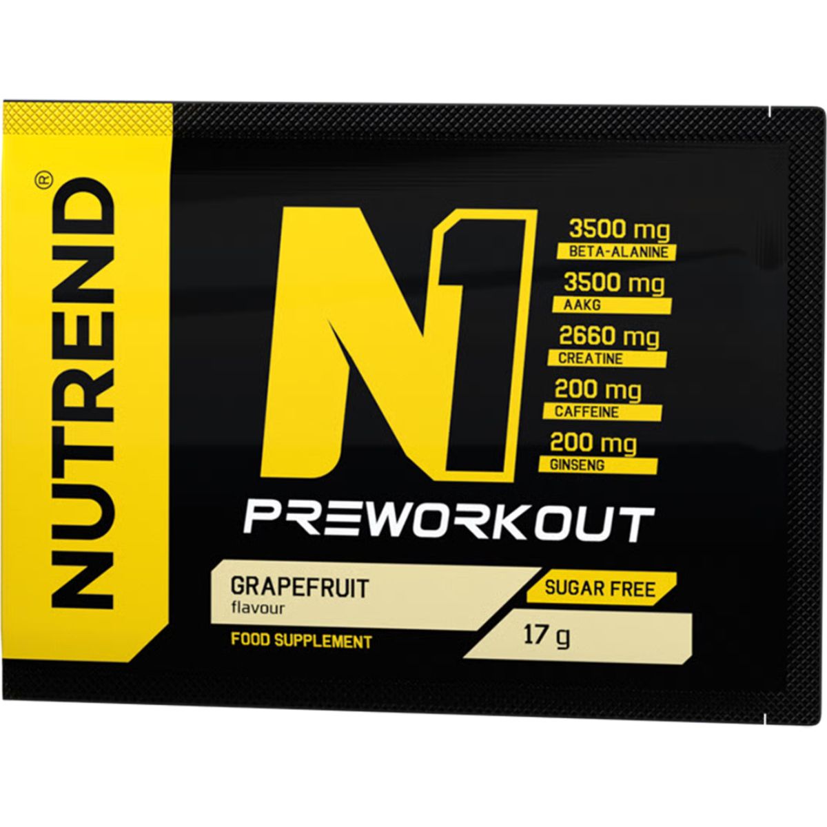 Предтренировочный комплекс Nutrend N1 Pre-Workout (300 гр)