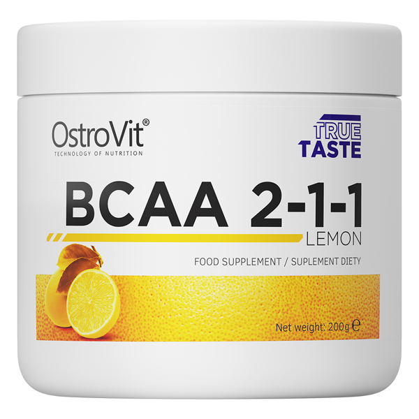 Аминокислоты OstroVit BCAA 2-1-1 (200 гр) - Лимон
