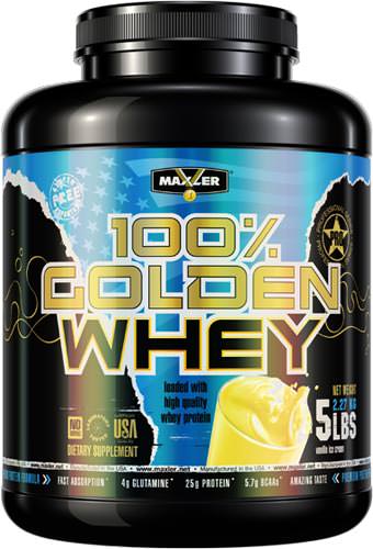 Протеин сывороточный Maxler 100% Golden Whey (2270 гр)