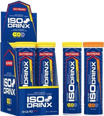 Изотонические напитки IsoDrinx Tabs от Nutrend