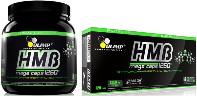 HMB Mega Caps от Olimp (упаковки 300 и 120 капсул)