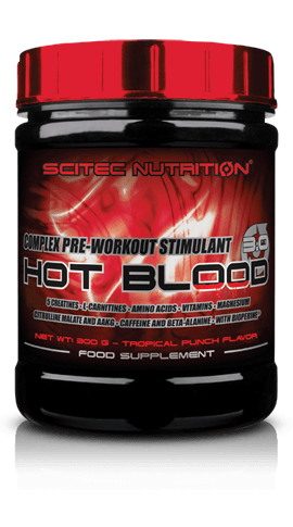 Предтренировочный комплекс Scitec Nutrition Hot Blood 3.0