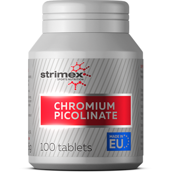 Хром пиколинат Strimex Chromium Picolinate (100 таб)