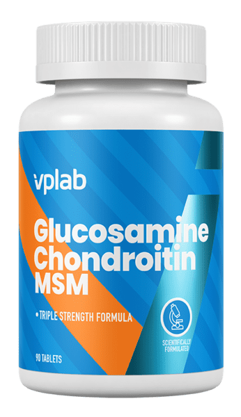 Глюкозамин Хондроитин МСМ Vplab Glucosamine Chondroitin MSM